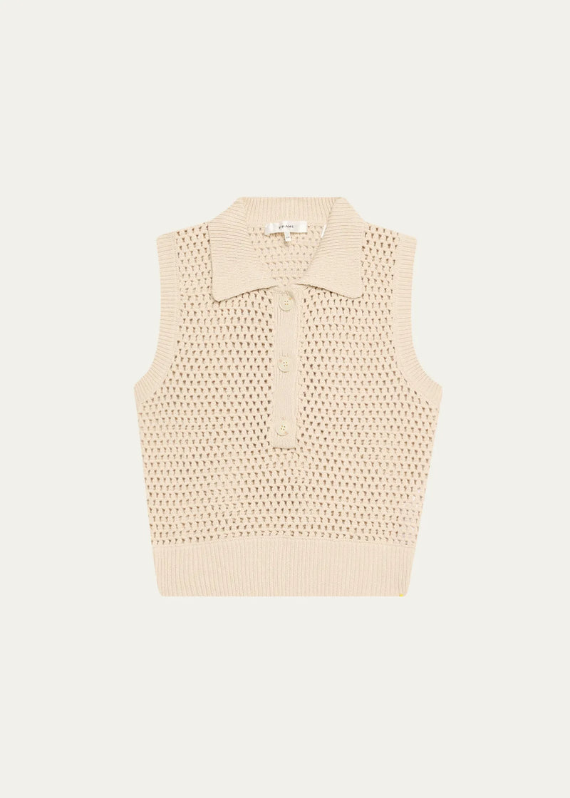 [Frame] The Polo Vest - Taupe