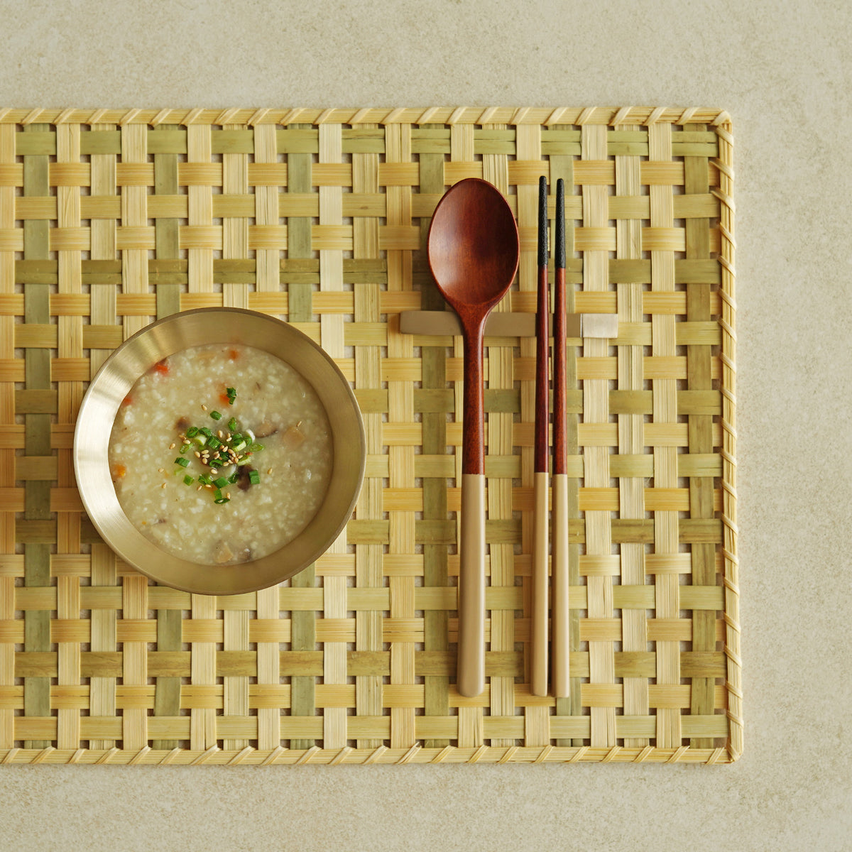 Colored Lacquered Spoon & Chopsticks Set - 놋담 국내제작 컬러 옻칠 수저 1인