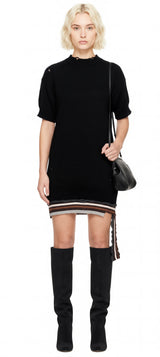 [MM6] Ribbed Knit Mini Dress