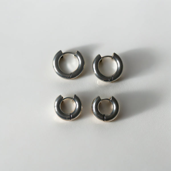 [Shaker Jewels] Boucles D’Oreilles Lasia Grande Earrings - Silver