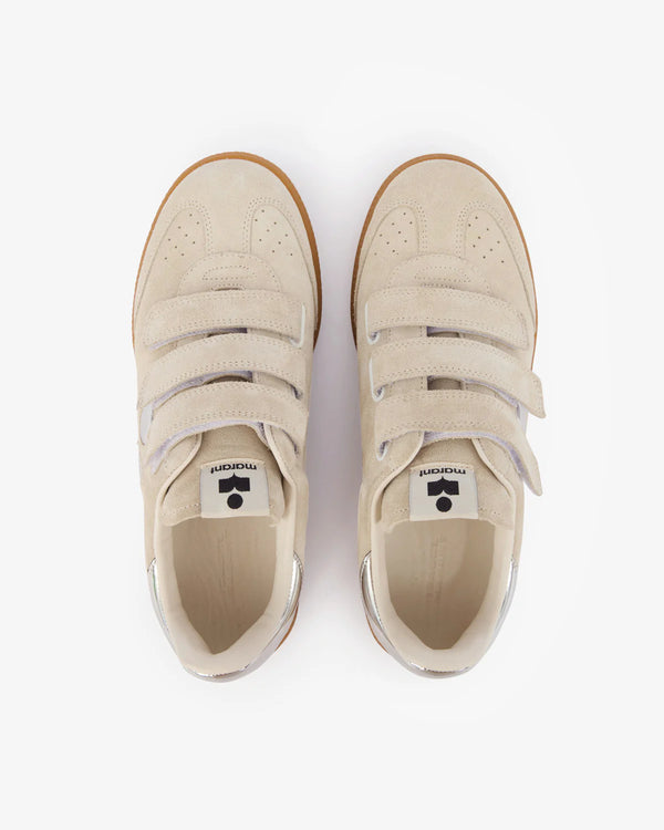 [I.MARANT] BETH SNEAKERS - CHALK/SILVER