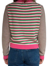 Geo Stripe Crew