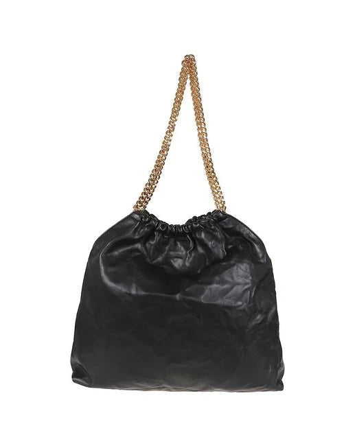 Falabella Medium Drawstring Crinkled Shoulder Bag