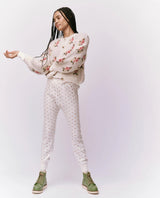 [THE GREAT] THE CAROUSEL CARDIGAN - WHITE