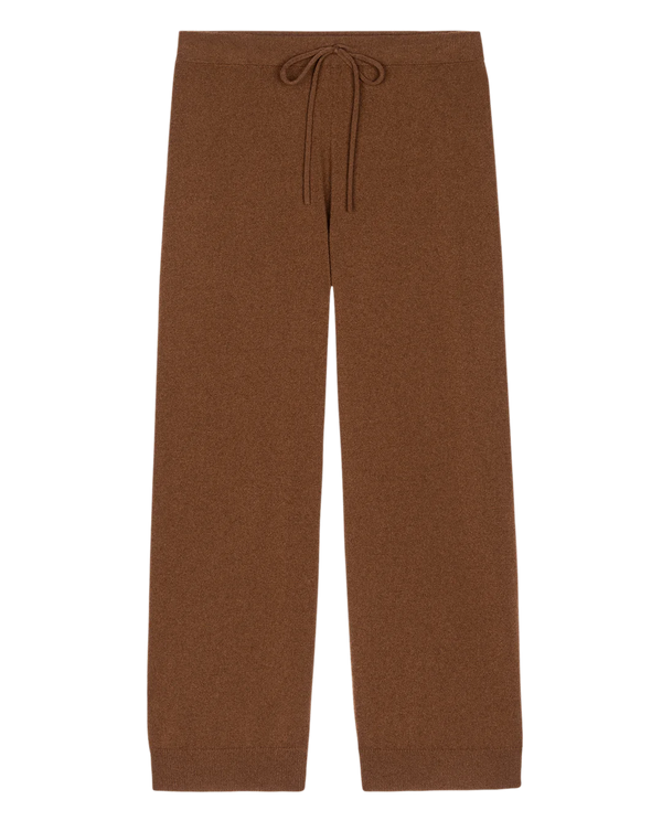 [THE GREAT] CASHMERE LANTERN PANT -  SANTAL
