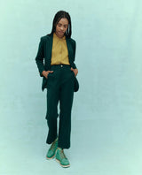 [THE GREAT] THE PRIM TROUSER - WINTER PINE