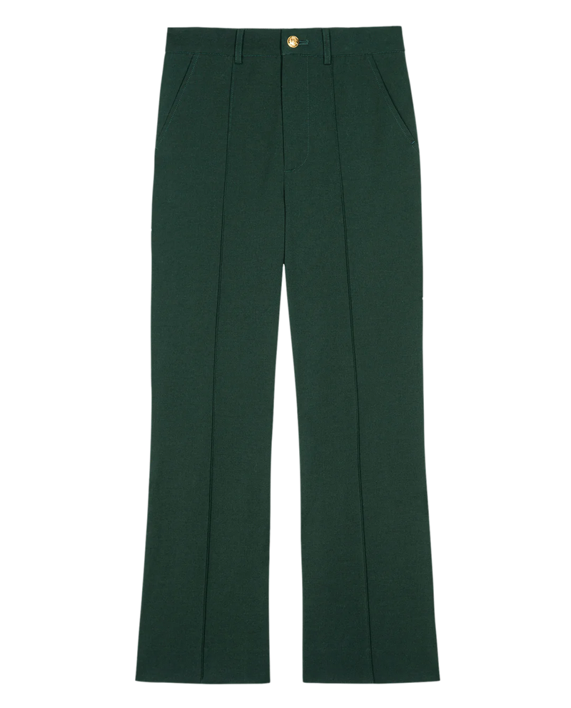 [THE GREAT] THE PRIM TROUSER - WINTER PINE