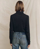 [THE GREAT] The Turtleneck - Black