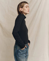 [THE GREAT] The Turtleneck - Black