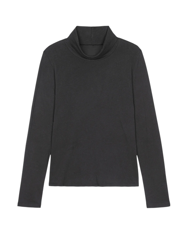 [THE GREAT] The Turtleneck - Black
