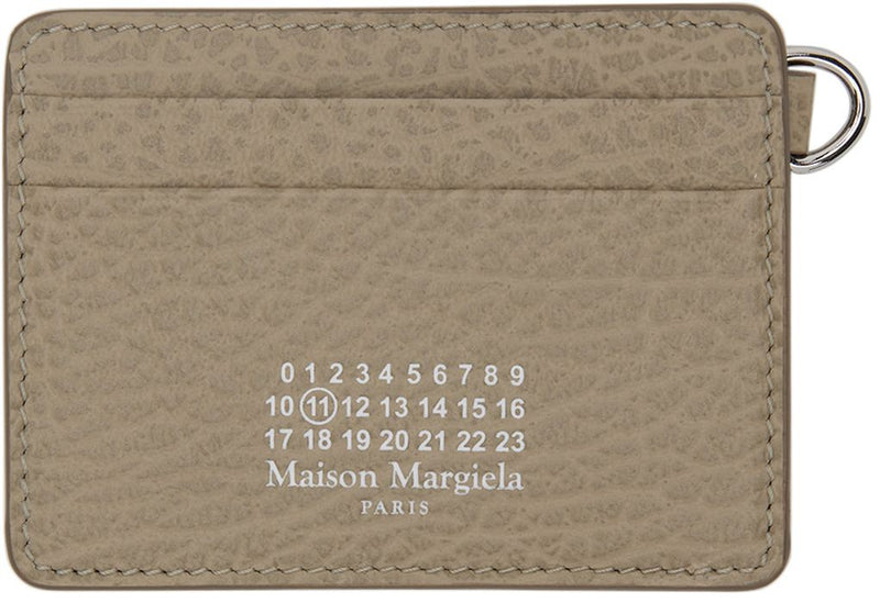 [Maison Margiela] Green Logo Keyring Card Holder