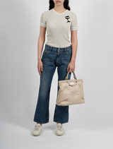 [Maison Margiela] Glam Slam Medium Tote In Nude