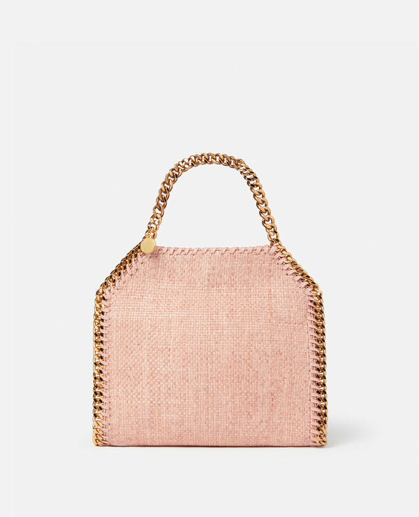 [Stella McCartney] Falabella Mini Woven Raffia Tote