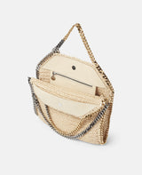 [Stella McCartney] Falabella Raffia Fold-Over Tote