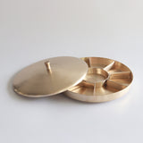 [Notdam] Brass Tableware - Divided Plate