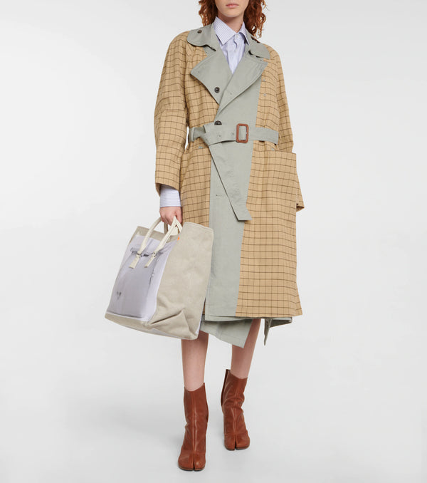 [Maison Margiela] Tromploeil Large Canvas Tote - Print