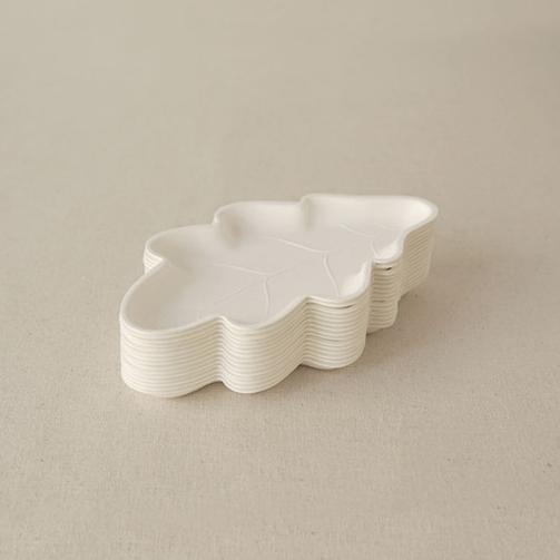 [KHJ Studio] Oak Leaf Plate Small (Bulk)