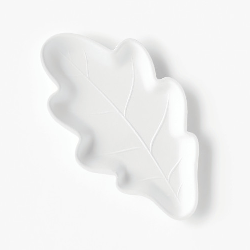 [KHJ Studio] Oak Leaf Plate Medium 4P