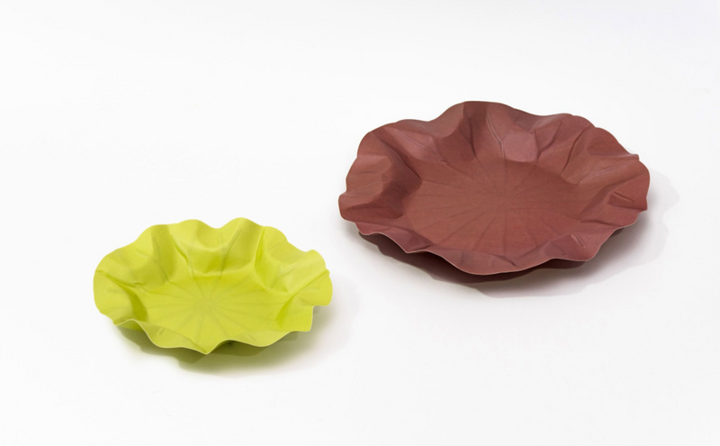 [KHJ Studio] Hanji Lotus Leaf Tray (S)