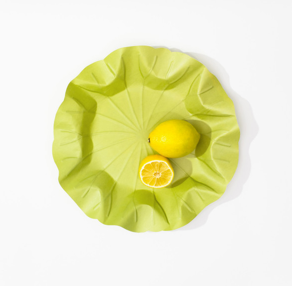 [KHJ Studio] Hanji Lotus Leaf Tray (M)
