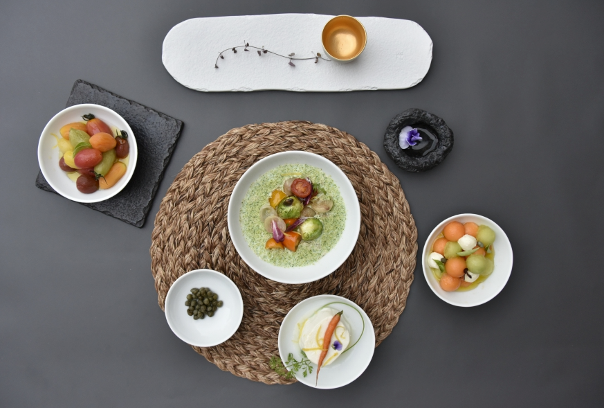 Snow White Vintage Deep Bowl 17" - 설화 오목그릇 17"