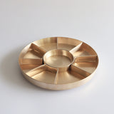 [Notdam] Brass Tableware - Divided Plate