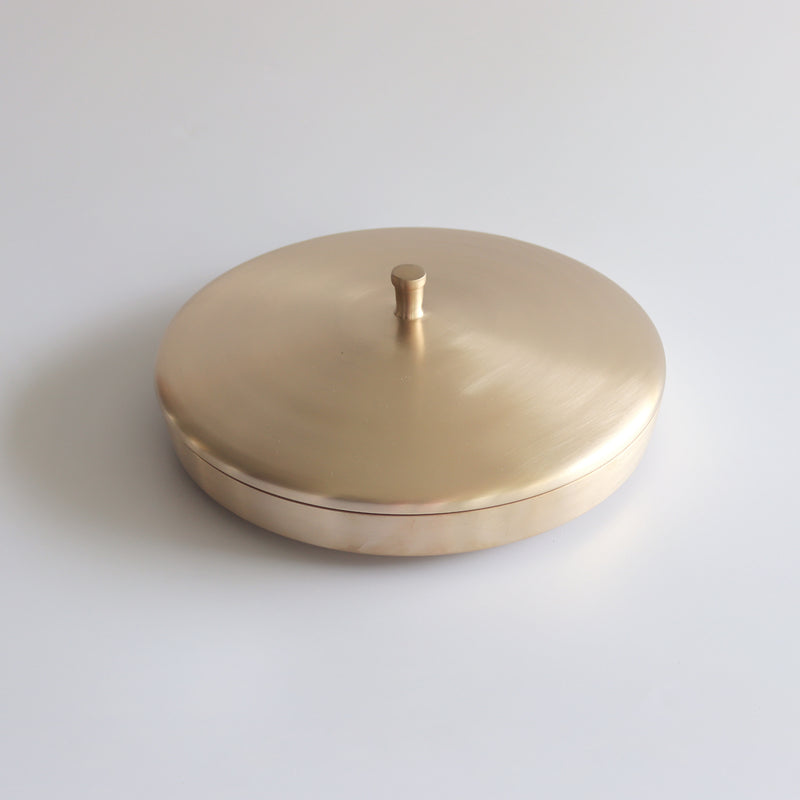 [Notdam] Brass Tableware - Divided Plate